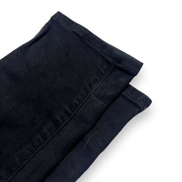 Agolde Sophie High Rise Skinny Jeans in Black Moonstruck Destroyed Womens 30 - Picture 6 of 8